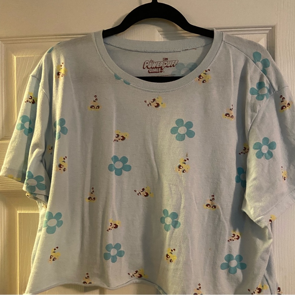 Powerpuff Girls Bubbles Crop Top